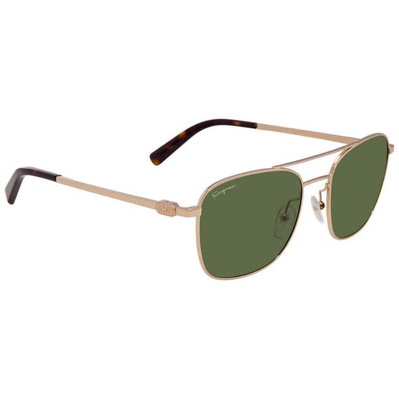 Salvatore Ferragamo 53mm Green Sunglasses